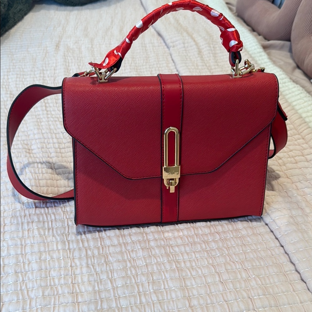 Elegant Red Handbag